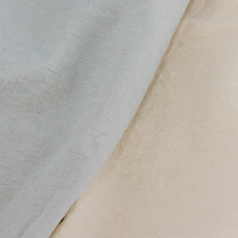コットンリネン 綿麻 生地 -綿麻ウェザークロス ダメージダイド(旧：天