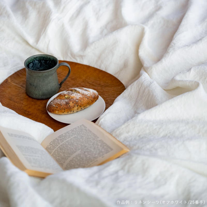洗いこまれたベルギーリネン(25番手・40番手・50番手)-リネン生地の