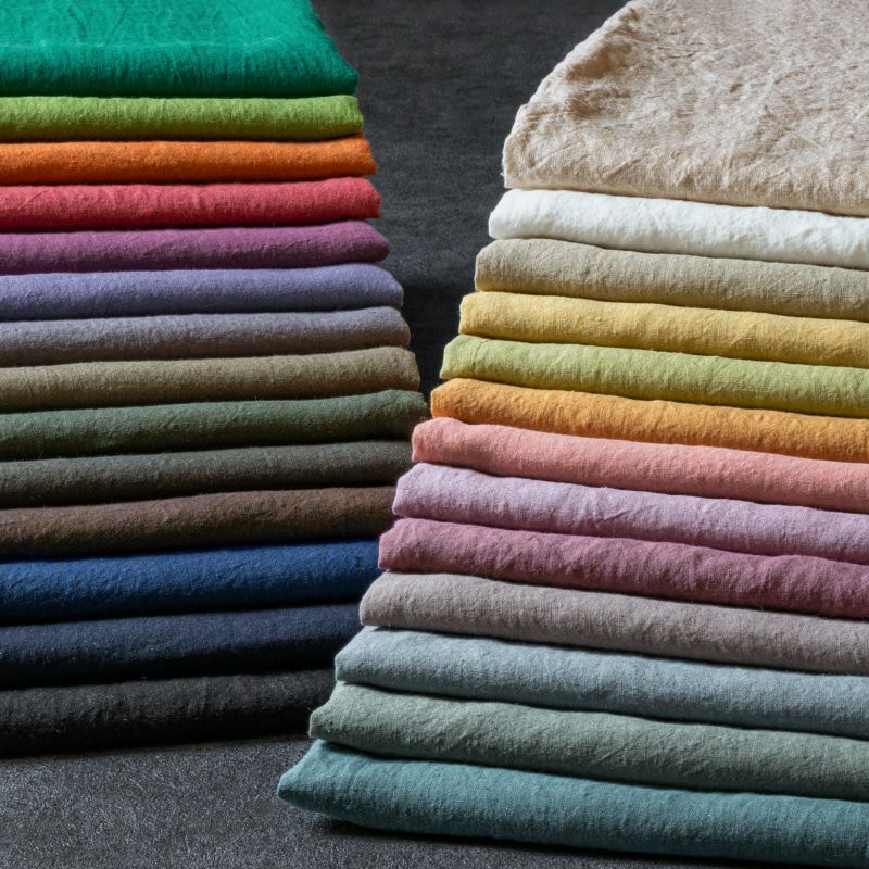 リネン生地の通販｜生地の森-洗いこまれたベルギーリネンローン60番手