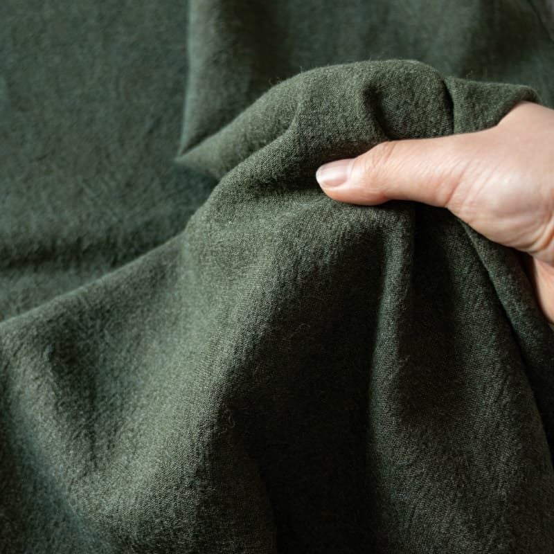 リネン生地の通販｜生地の森-平織りラミーリネンウールキャンバス25