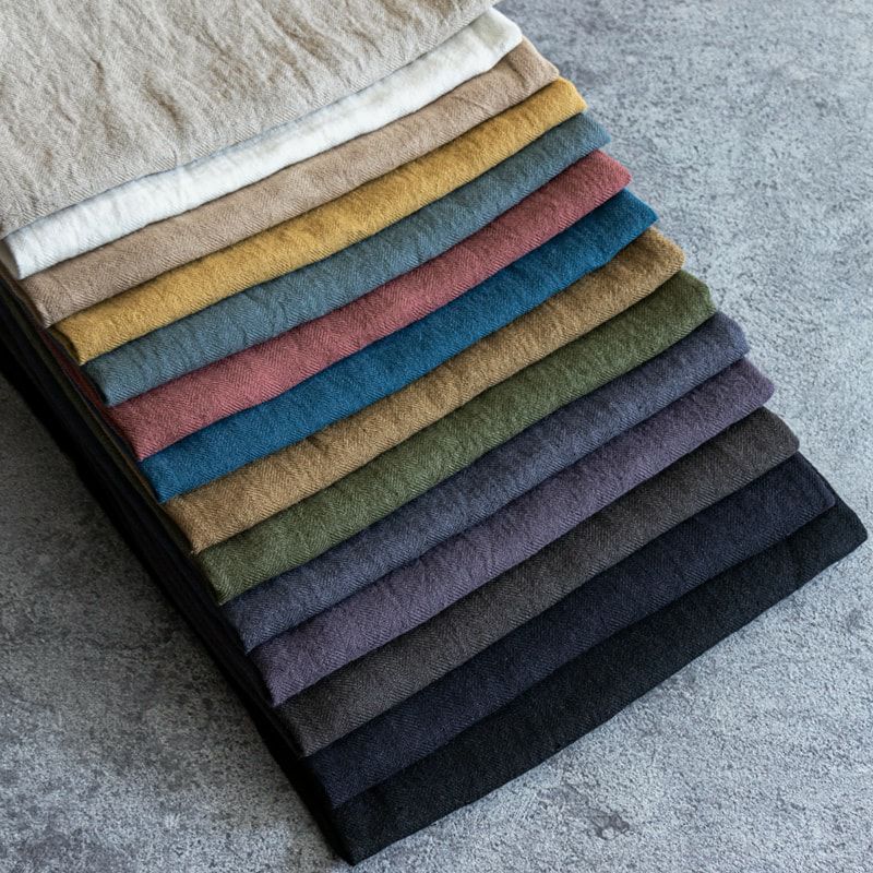 リネン生地の通販｜生地の森-【在庫限り】洗いこまれたベルギーリネン