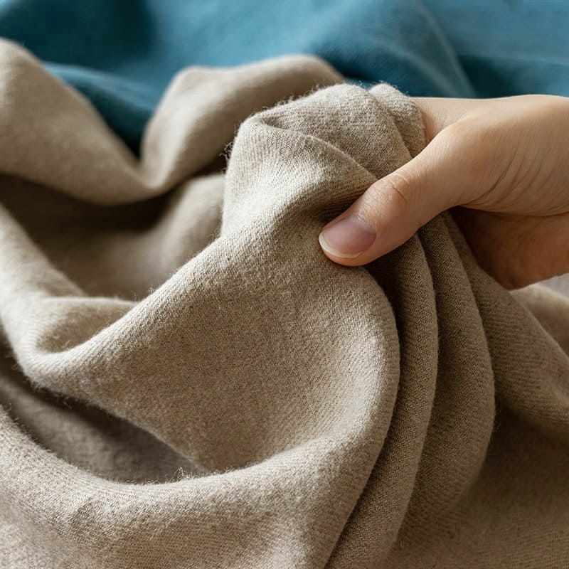 生地 布 | 【希少/現品限り】 綾織り アンティーク風 ラミーリネン 25