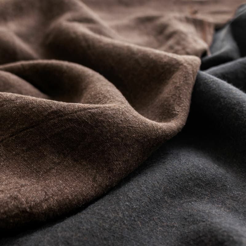 リネン生地の通販｜生地の森-平織りベルギーリネンウール60番手 (旧