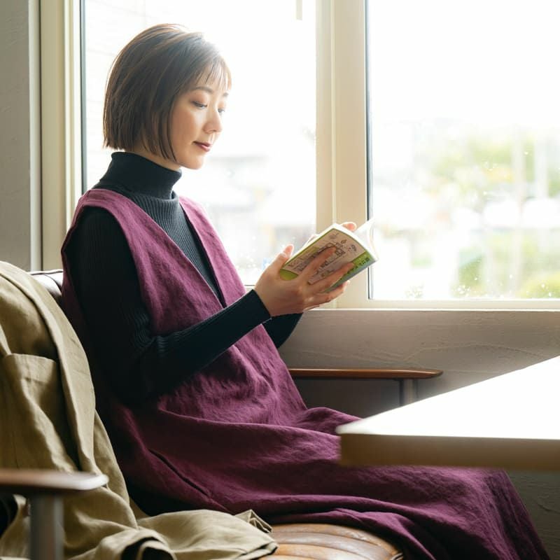 広幅 リネン生地 ワイド幅ラミーリネン 25番手