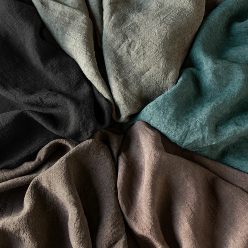 生地 布 | 【ワイド幅】ワイド幅ベルギーリネン60番手ダメージダイド