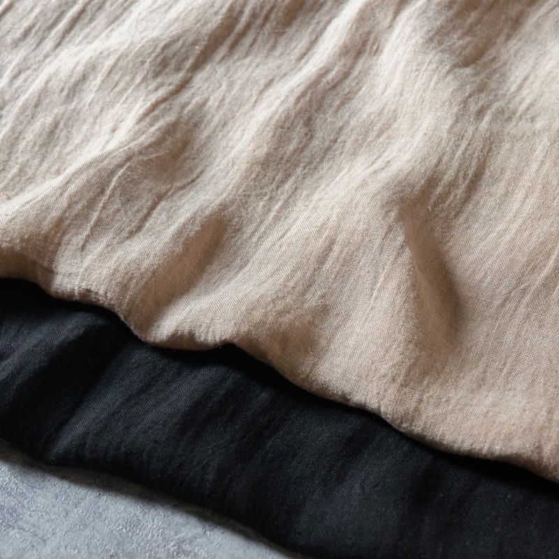 生地 布 | リネン40番手強撚ボイル ダメージダイドアンドウォッシュ