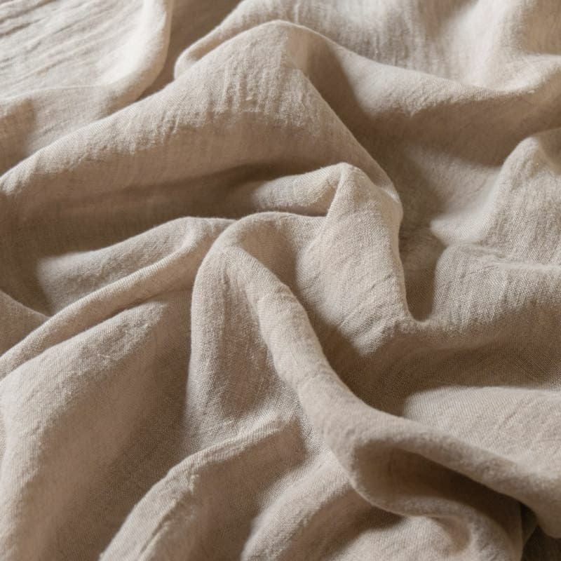 生地 布 | リネン40番手強撚ボイル ダメージダイドアンドウォッシュ