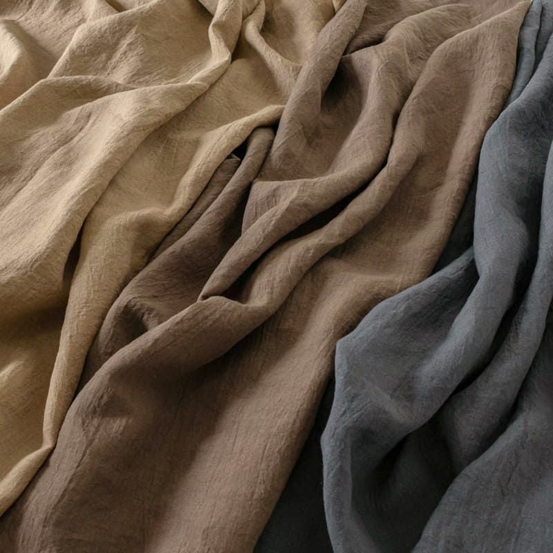 リネン生地 リネン生地の通販｜生地の森-【ワイド幅】平織りベルギー