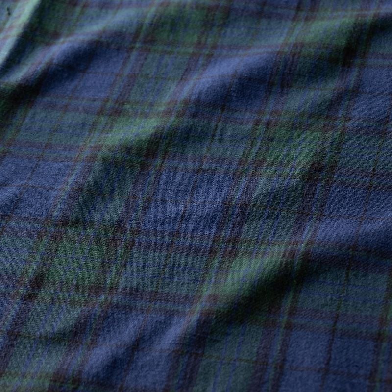先染めオールドスラブコットンタータンチェック 綿 生地の森