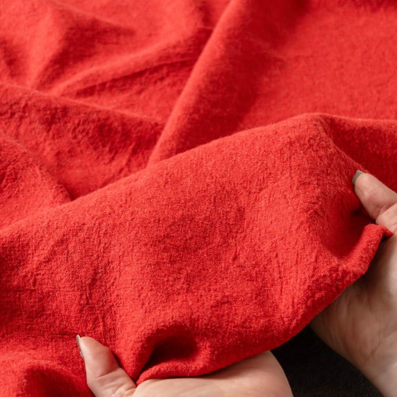 リネン生地の通販｜生地の森-【限定版】平織りラミーリネンウール