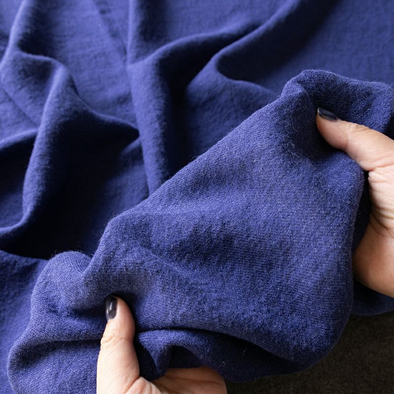 【限定版】綾織りラミーリネンウール25番手 特別色 ロイヤルブルー