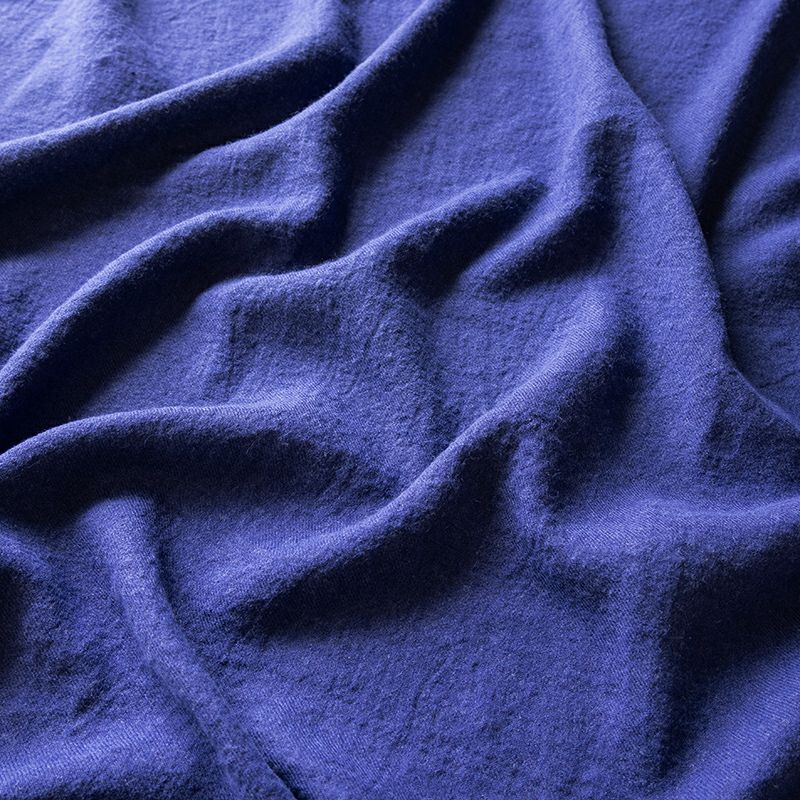 【限定版】綾織りラミーリネンウール25番手 特別色 ロイヤルブルー