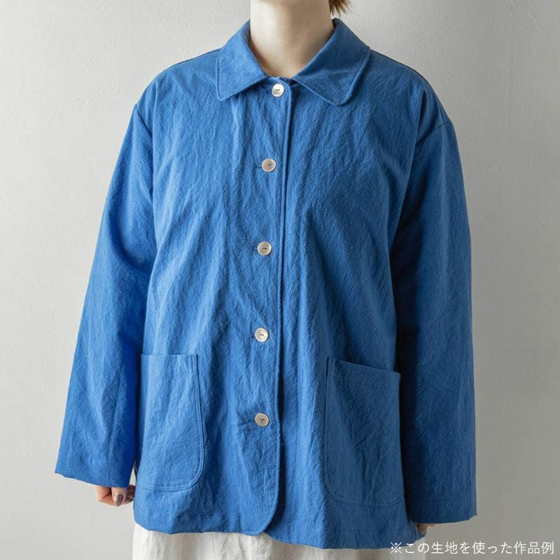 コットンリネン 綿麻 生地 -綿麻馬布ライトキャンバス ～ダメージ