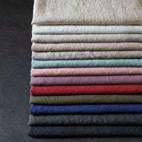 リノ・グランジェ40番手 広幅リネン 国産 リネン 生地