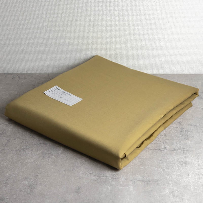 生地 布 | 【カット済現品限り】リネンコットン高密度サテン 115cm×5.2