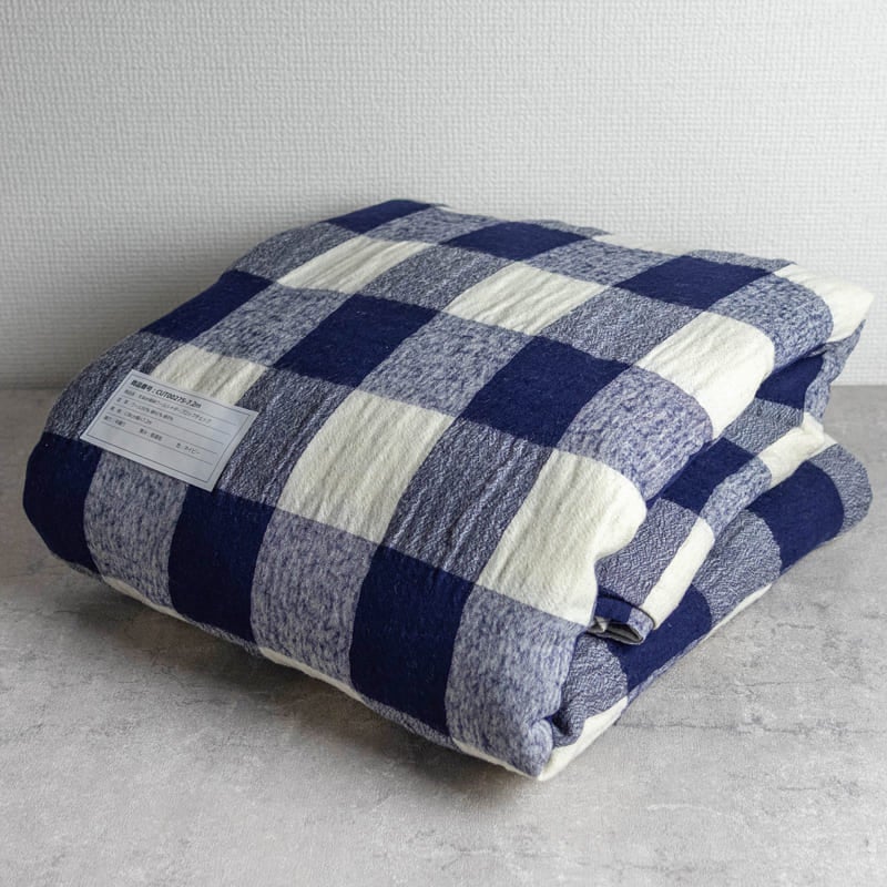 生地 布 | 【カット済現品限り】先染め綿麻ウールシャギーブロック