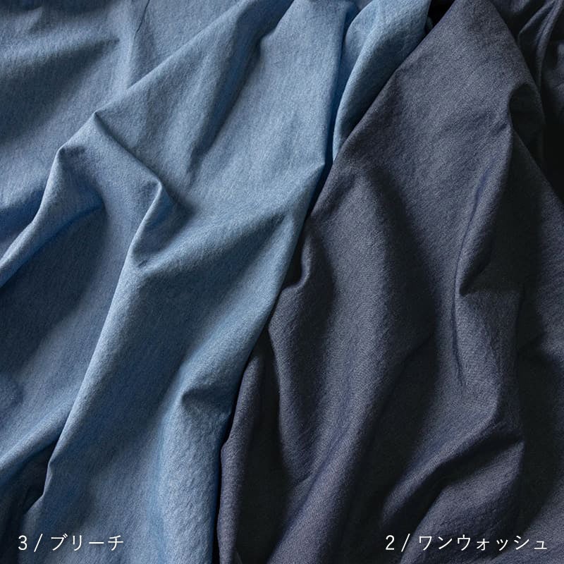 ワイド幅】 インディゴデニム 4.5oz-リネン生地の通販｜生地の森